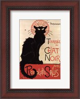 Framed Tournee du Chat Noir