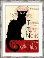 Framed Tournee du Chat Noir