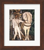 Framed Agrarian Leader Zapata