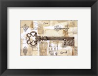 Framed Key to the Country
