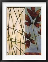 Falling Leaves Framed Print