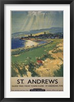 Framed Vintage Golf - St Andrews