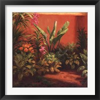 Framed Jardin Tropical