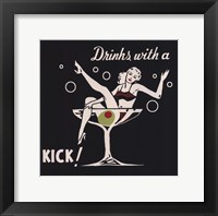 Framed Drinks with a Kick