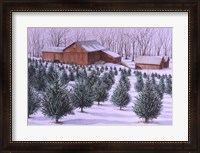 Framed Xmas Tree Farm