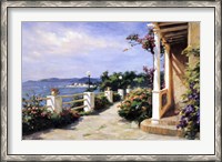 Framed French Mediterranean