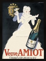 Framed Veuve Amiot - Grands vins mousseux