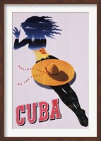 Framed Cuba, Holiday Isle of the Tropics