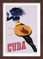 Framed Cuba, Holiday Isle of the Tropics