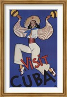 Framed Visit Cuba