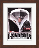 Framed Panhard Lines 16x12