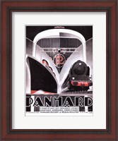 Framed Panhard Lines 16x12