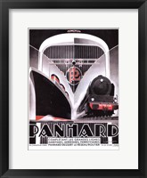 Framed Panhard Lines 16x12