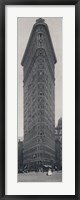 Framed Flatiron Building