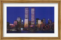 Framed World Trade Center 1973 - 2001