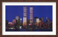 Framed World Trade Center 1973 - 2001