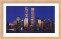Framed World Trade Center 1973 - 2001