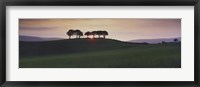 Framed Somerset Sunrise