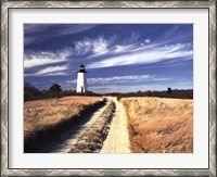 Framed Cape Poge Lighthouse