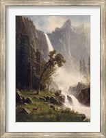 Framed Bridal Veil Falls, Yosemite