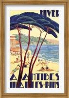 Framed Antibes/Hiver, ca. 1930