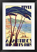 Framed Antibes/Hiver, ca. 1930