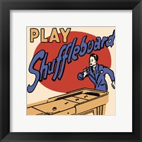 Framed Play Shuffleboard
