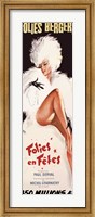 Framed Folies-Bergere/Folies en Fetes, 1964