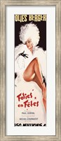 Framed Folies-Bergere/Folies en Fetes, 1964