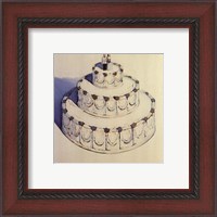 Framed Wedding Cake 1962