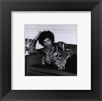 Framed Jimi Hendrix, London, England, 1967 (small)