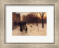 Framed Boston Common at Twilight, 1885-86