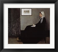 Framed Portrait of the Artist's Mother