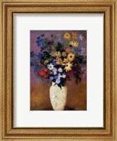 Framed Vase of Flowers, 1914