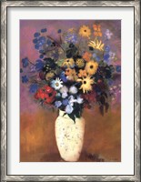 Framed Vase of Flowers, 1914