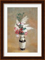 Framed Vase of Flowers, ca. 1912-14