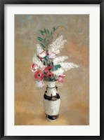 Framed Vase of Flowers, ca. 1912-14