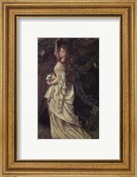 Framed Ophelia, ca. 1865