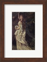 Framed Ophelia, ca. 1865