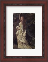 Framed Ophelia, ca. 1865