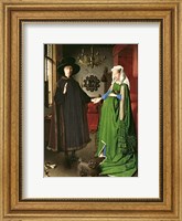 Framed Portrait of Giovanni Arnolfini and his Wife Giovanna Cenami