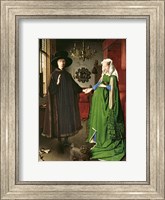 Framed Portrait of Giovanni Arnolfini and his Wife Giovanna Cenami
