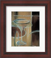 Framed Sweet Martini