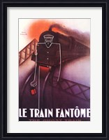 Framed Le Train Fantome