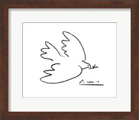 Framed Dove of Peace