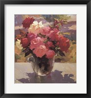 Framed Still Life with Roses