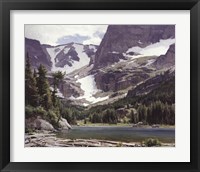 Framed Mountain Lake