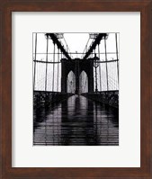 Framed Brooklyn Bridge