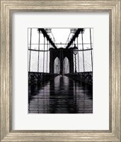 Framed Brooklyn Bridge