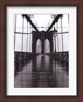 Framed Brooklyn Bridge